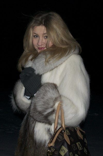 woman in fur coat 23 #99828281