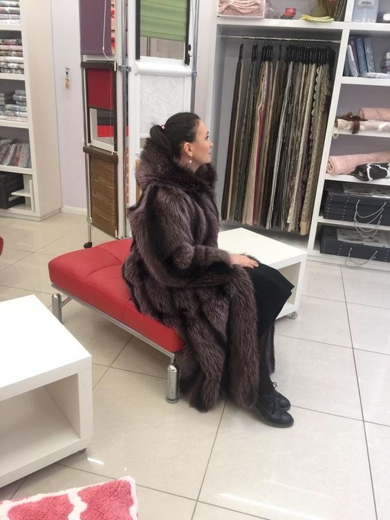woman in fur coat 23 #99828284