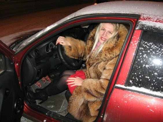 woman in fur coat 23 #99828302