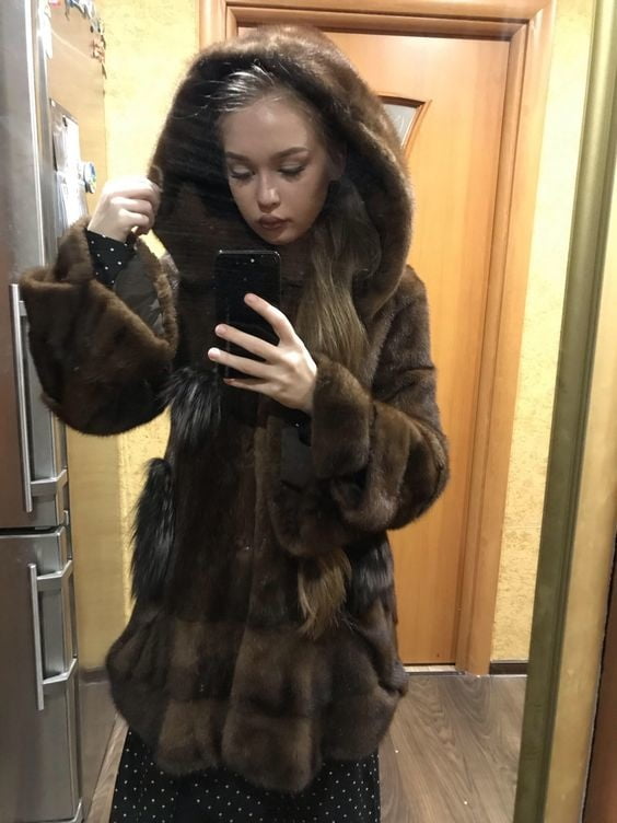 woman in fur coat 23 #99828343