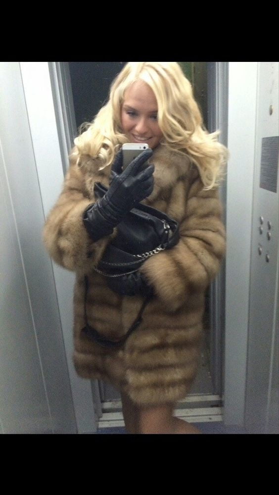 woman in fur coat 23 #99828355