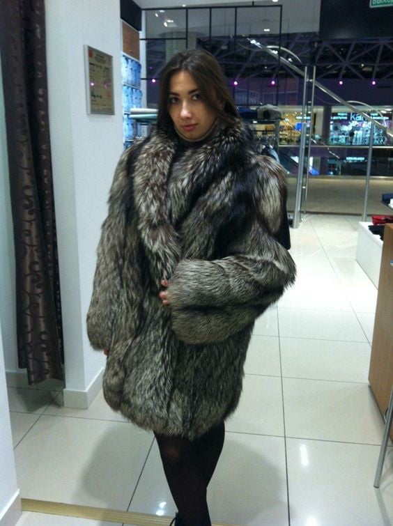 woman in fur coat 23 #99828376