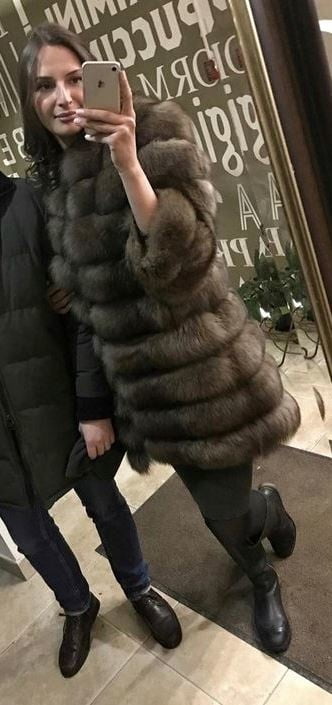 woman in fur coat 23 #99828392