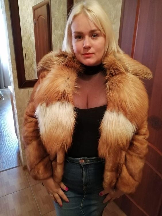 woman in fur coat 23 #99828450