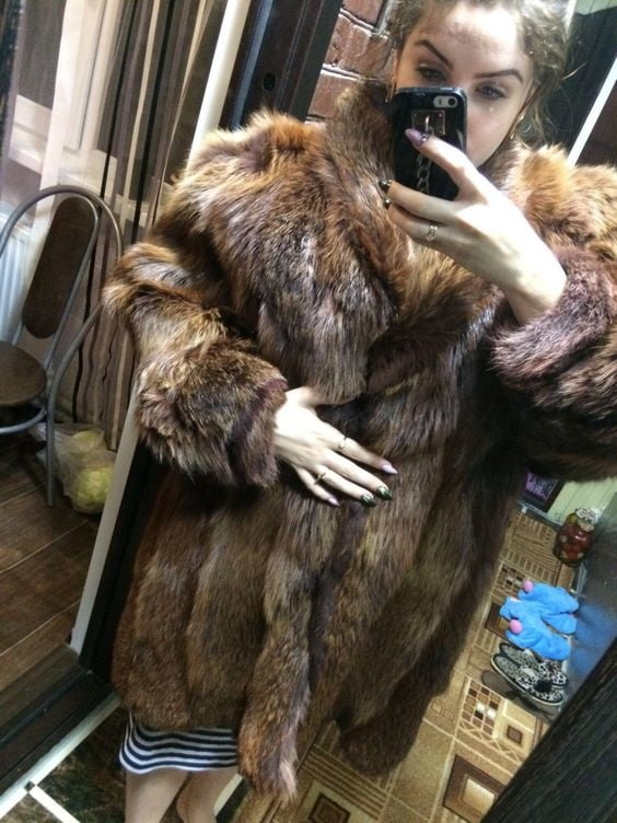 woman in fur coat 23 #99828456