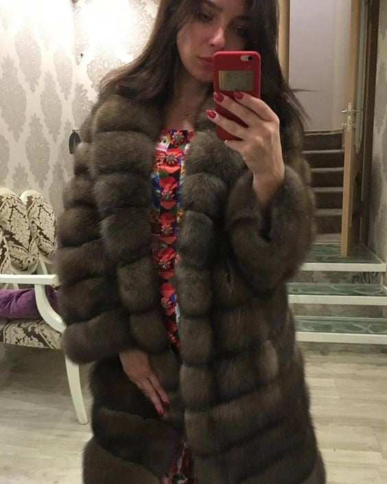 woman in fur coat 23 #99828483