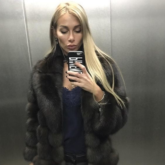 woman in fur coat 23 #99828522