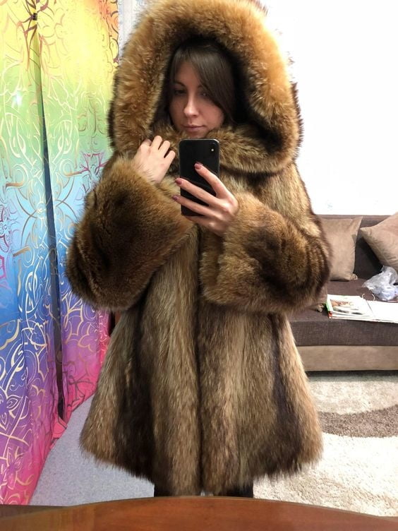woman in fur coat 23 #99828576