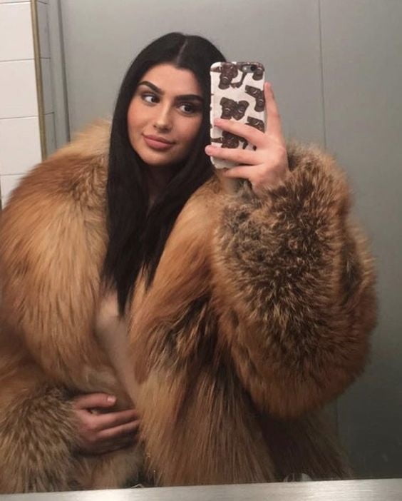 woman in fur coat 23 #99828624