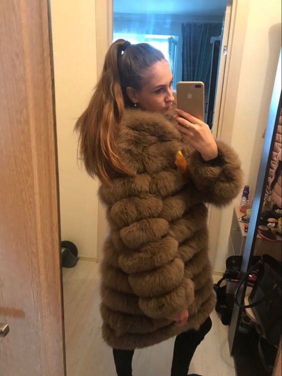 woman in fur coat 23 #99828664