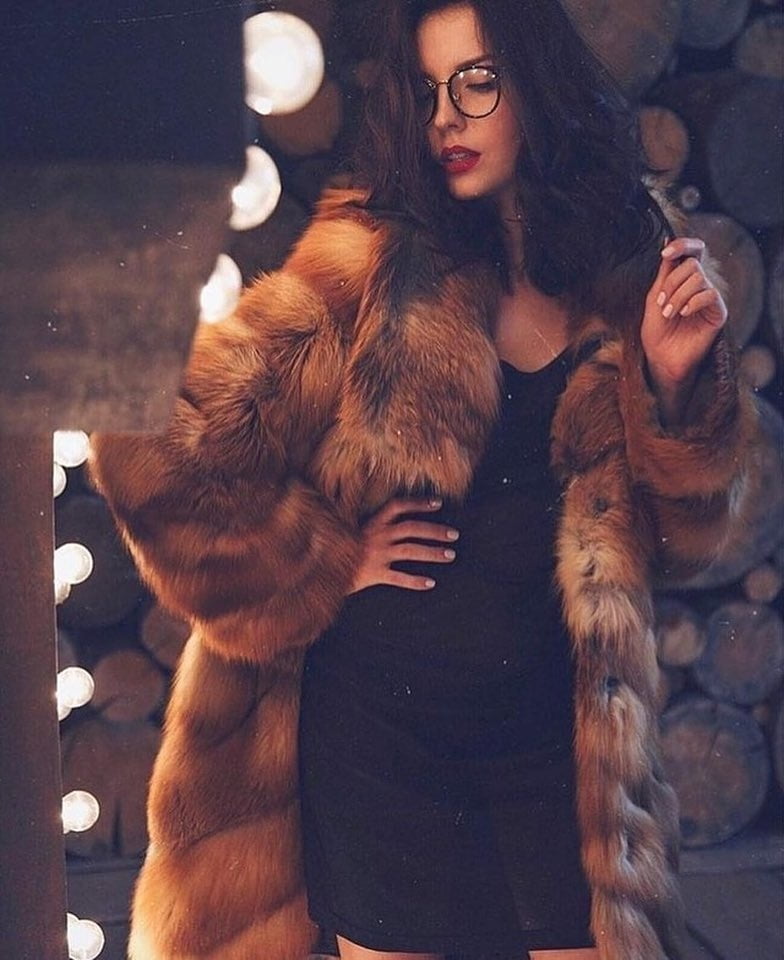 woman in fur coat 23 #99828800
