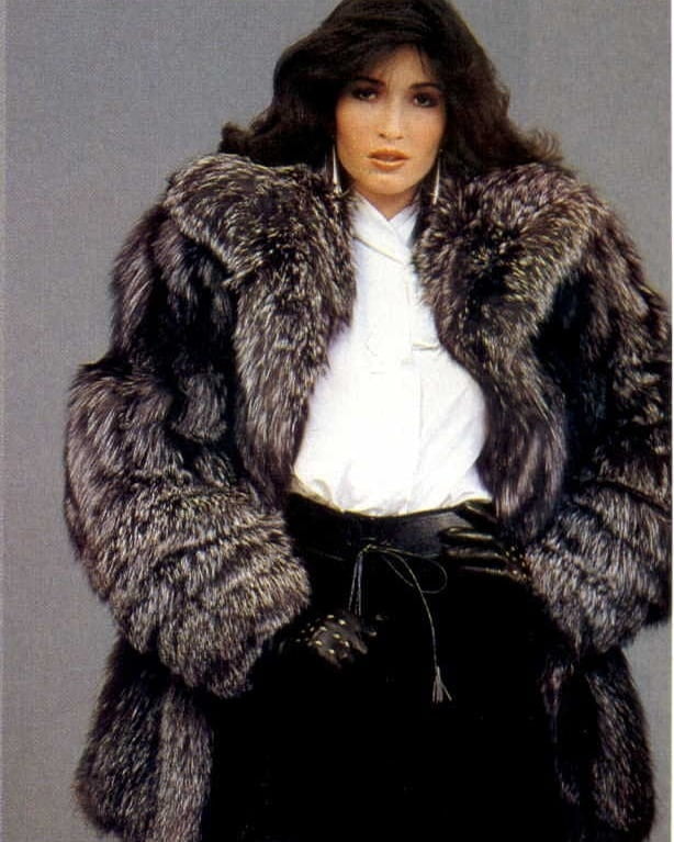 woman in fur coat 23 #99828848