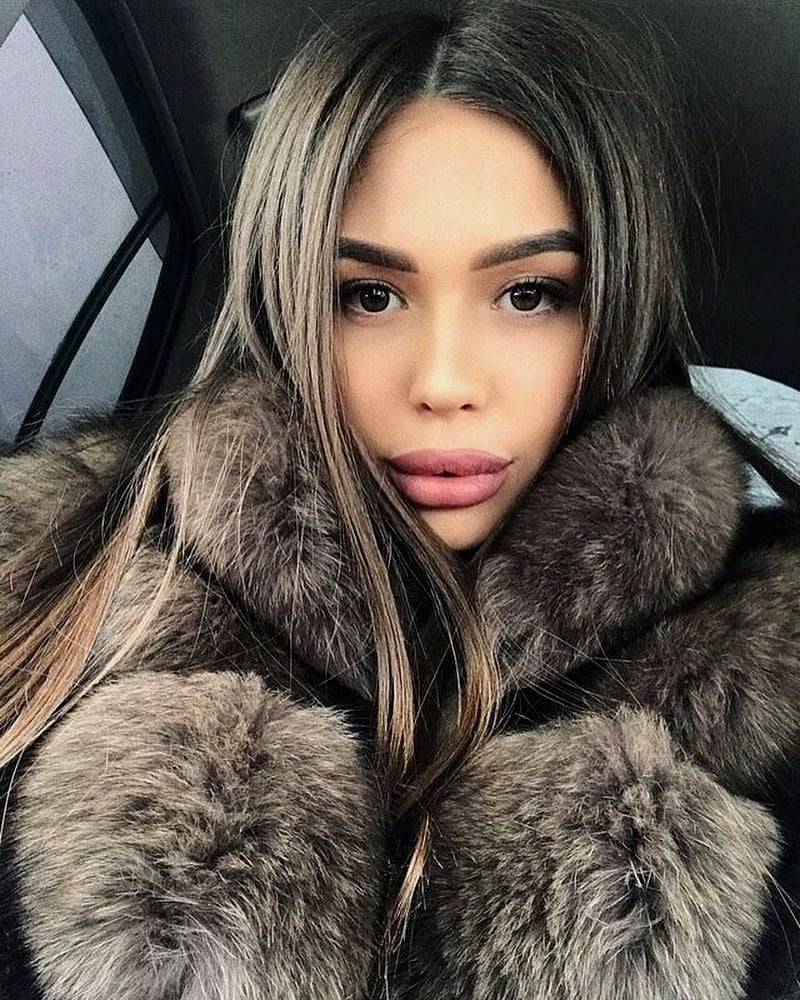 woman in fur coat 23 #99828853