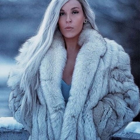 woman in fur coat 23 #99828856