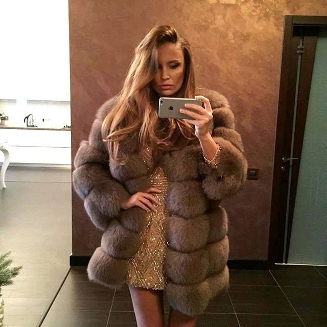 woman in fur coat 23 #99828858