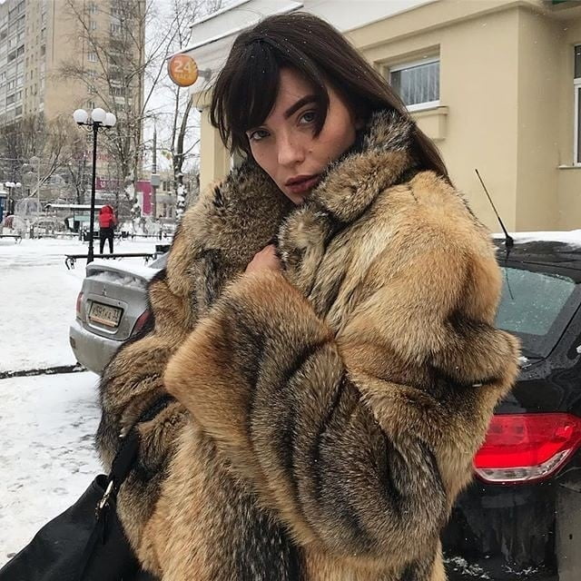 woman in fur coat 23 #99828862