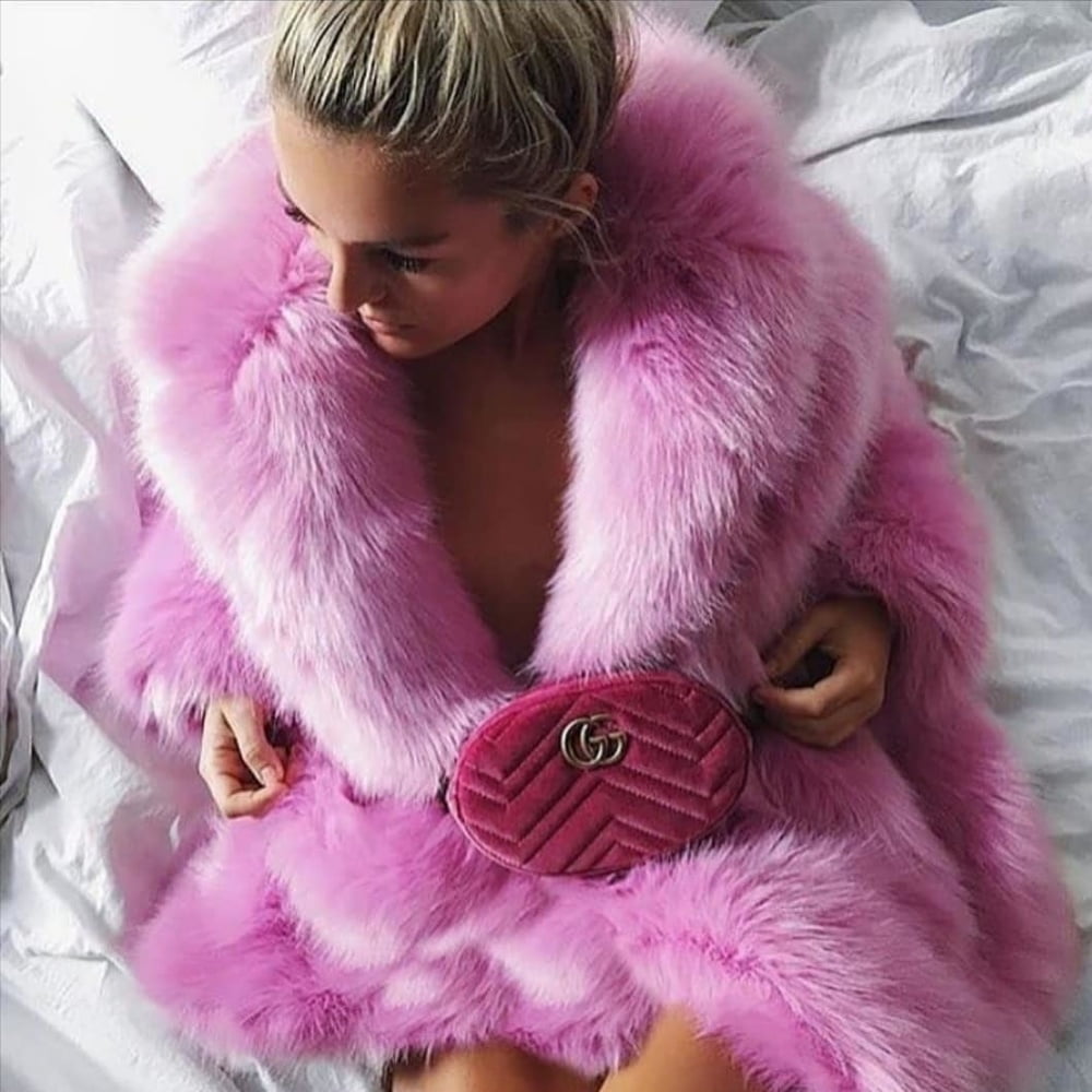 woman in fur coat 23 #99828946