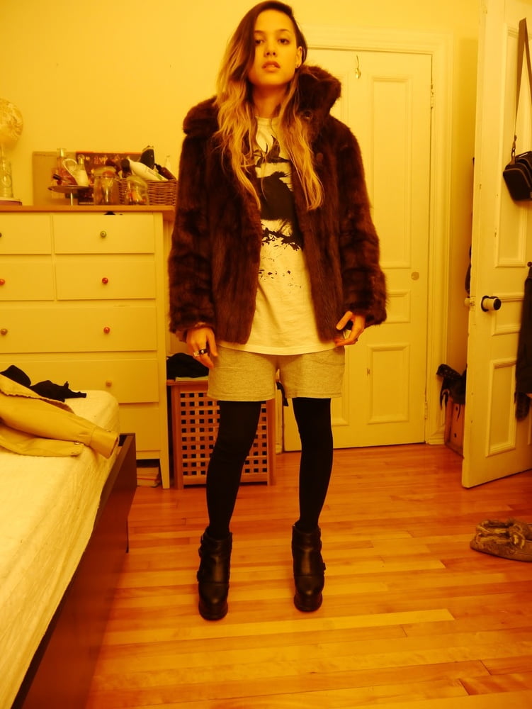 woman in fur coat 23 #99829065