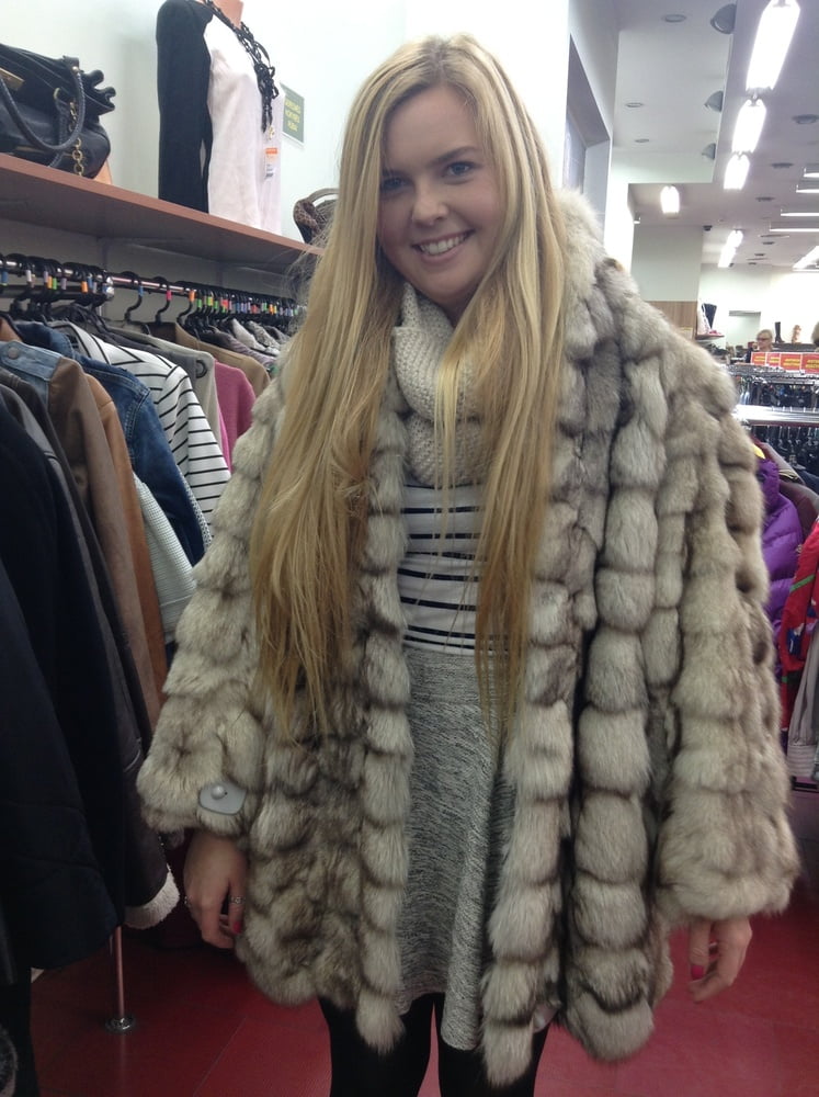 woman in fur coat 23 #99829085