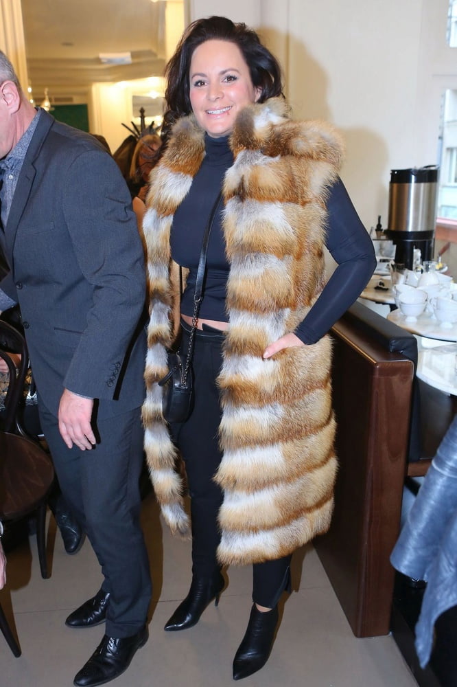 woman in fur coat 23 #99829091
