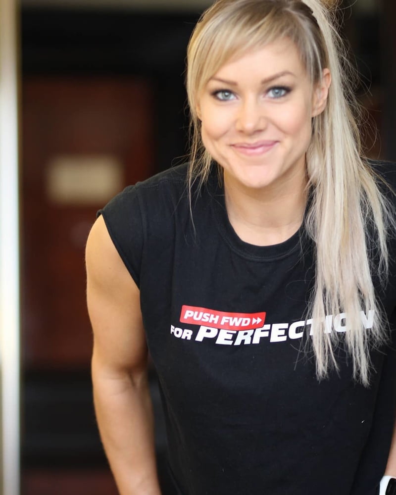 Sara Back - sexy swedish fitness model with big ass #92125619