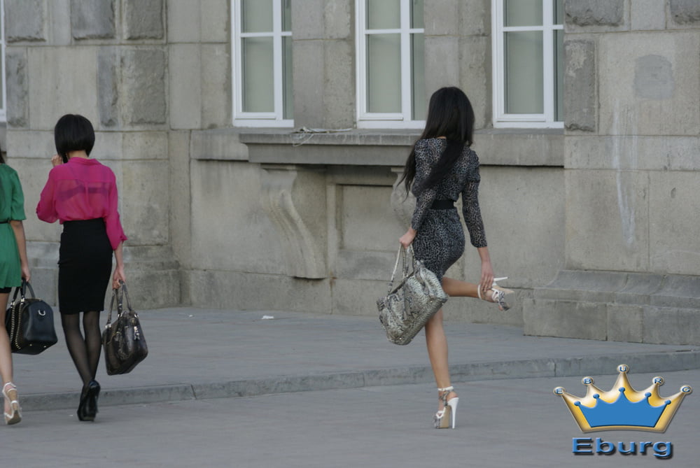 High heels in street #98950713