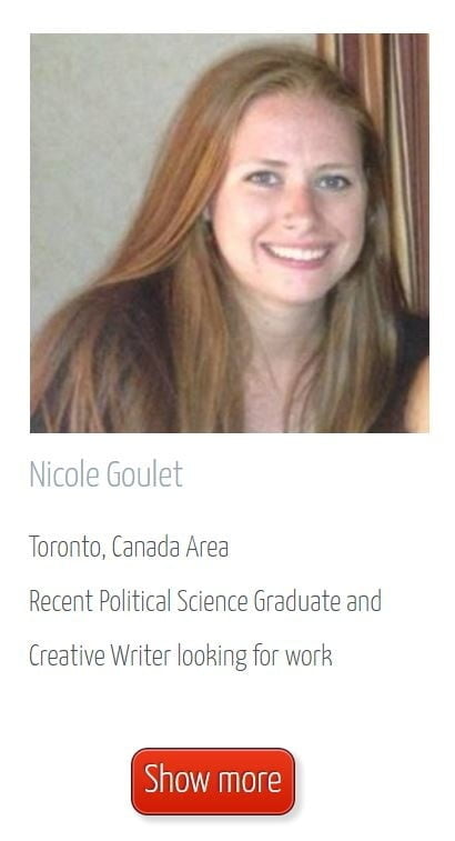 Nicole Goulet from Canada #80175355
