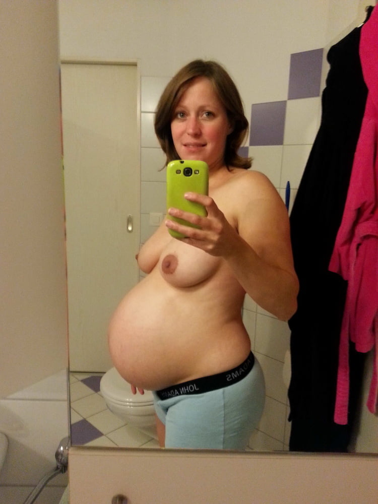 Baby inside: sexy pregnant women #104131369