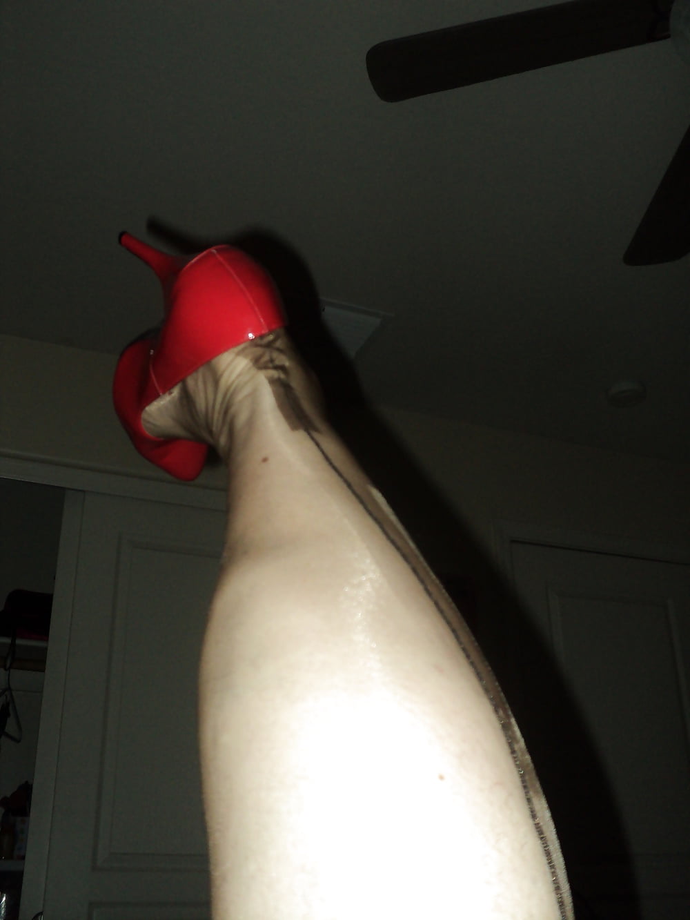 contrasted seamed stockings #107319360