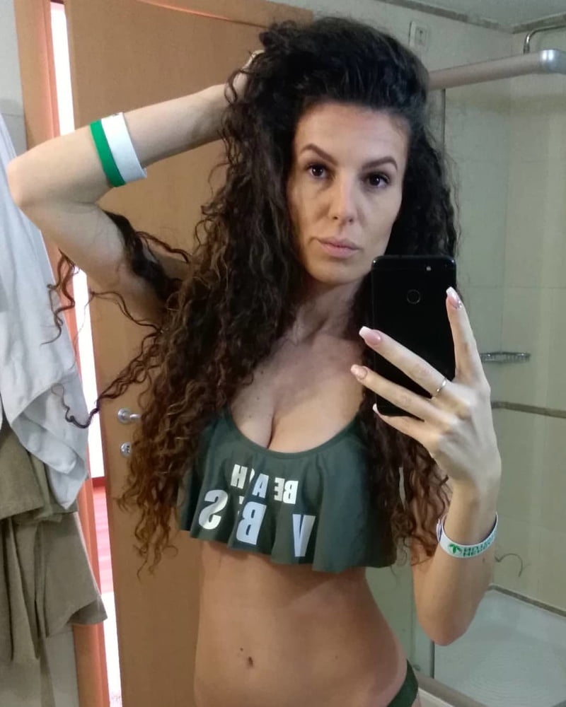 Serbian hot skinny whore fitnes mom Dunja M. #104875491