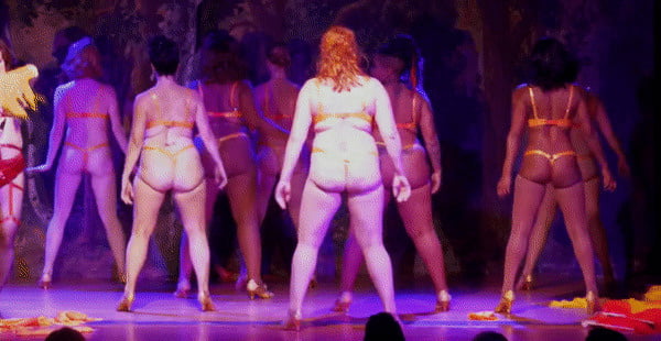 Sexy thong asses of burlesque #92817393