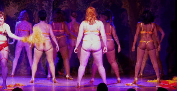 Sexy thong asses of burlesque #92817408