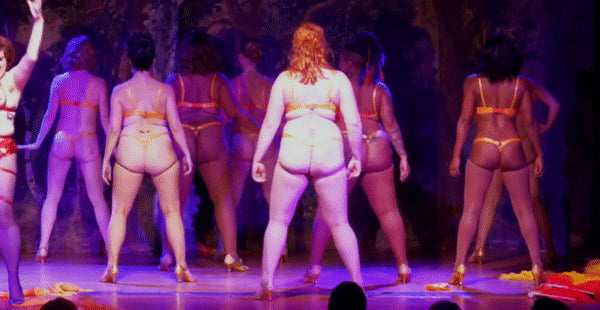 Sexy thong asses of burlesque #92817419