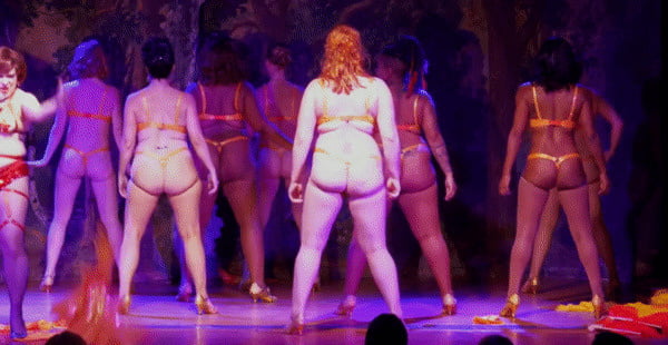 Sexy thong asses of burlesque #92817423