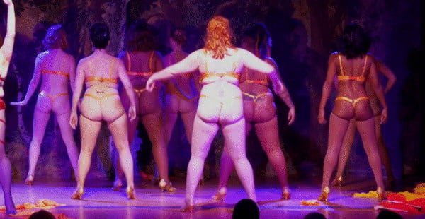 Sexy thong asses of burlesque #92817429