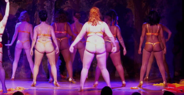 Sexy thong asses of burlesque #92817434