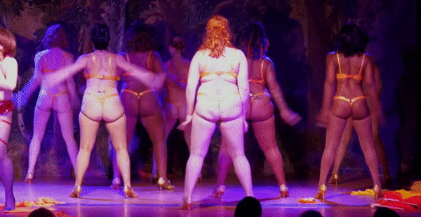 Sexy thong asses of burlesque #92817456