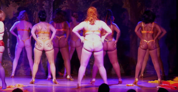 Sexy thong asses of burlesque #92817474