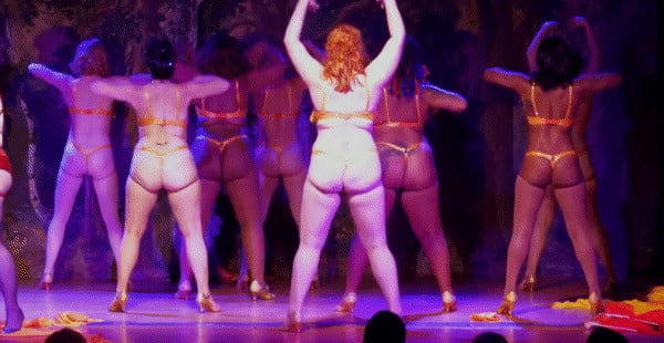 Sexy thong asses of burlesque #92817477
