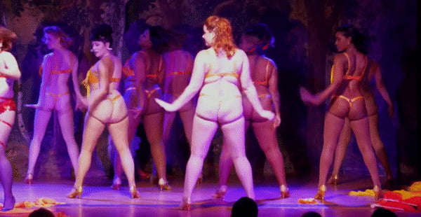 Sexy thong asses of burlesque #92817505