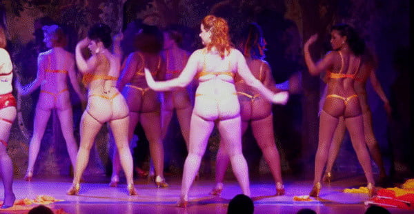 Sexy thong asses of burlesque #92817507