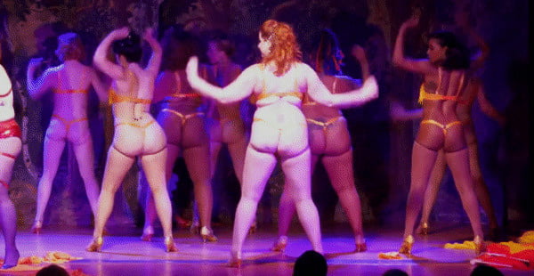Sexy thong asses of burlesque #92817509