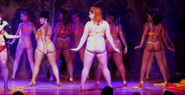 Sexy thong asses of burlesque #92817522
