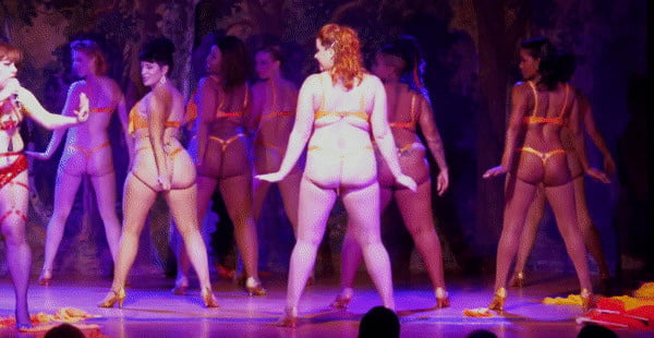 Sexy thong asses of burlesque #92817528
