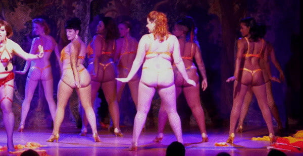 Sexy thong asses of burlesque #92817533