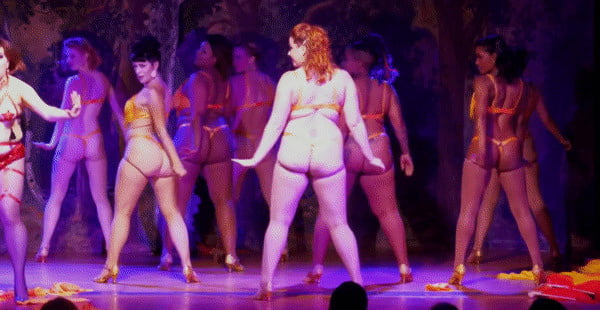 Sexy thong asses of burlesque #92817546