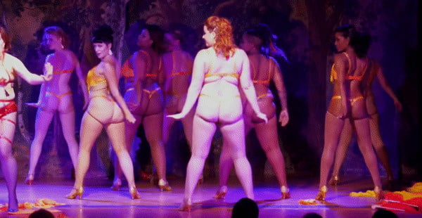 Sexy thong asses of burlesque #92817549