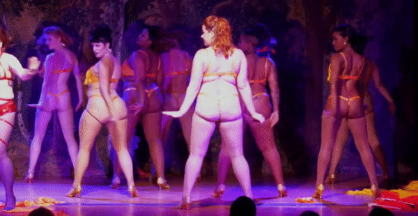 Sexy thong asses of burlesque #92817552