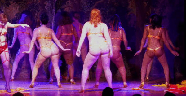 Sexy thong asses of burlesque #92817558