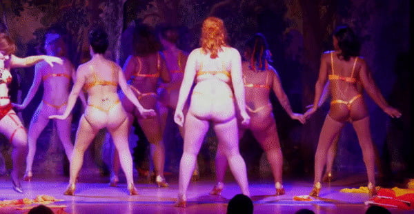 Sexy thong asses of burlesque #92817561